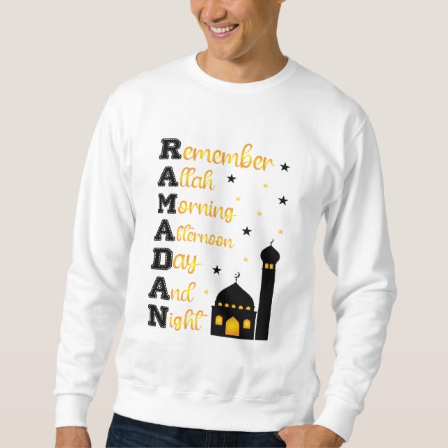 Sudadera T-Shirt- RAMADAN Long Sleeve Shirt (Anverso)