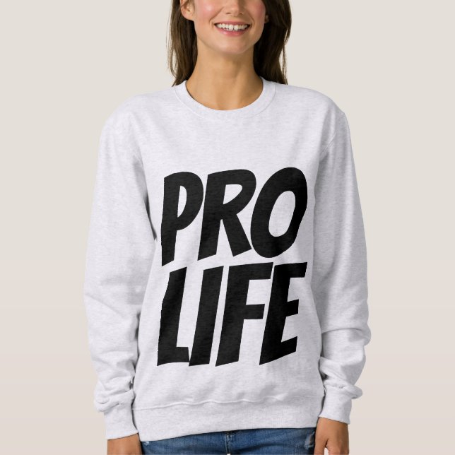 SUDADERA T-SHIRTS PRO LIFE (Anverso)