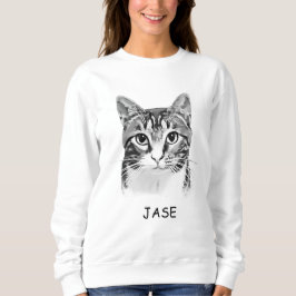 Sudadera Tabby Cat Personalizada Pet Lover