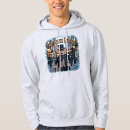 Sudadera Tabbynezer Scrooge Illustration – Tabby Scrooge