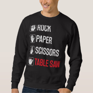Sudadera Tabla de escayas de papel de rock con carpa divert