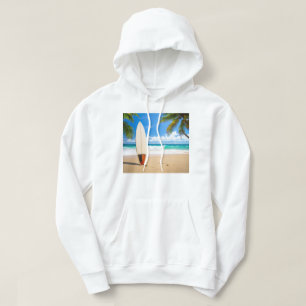 Sudadera Tabla de océano con playa increíble