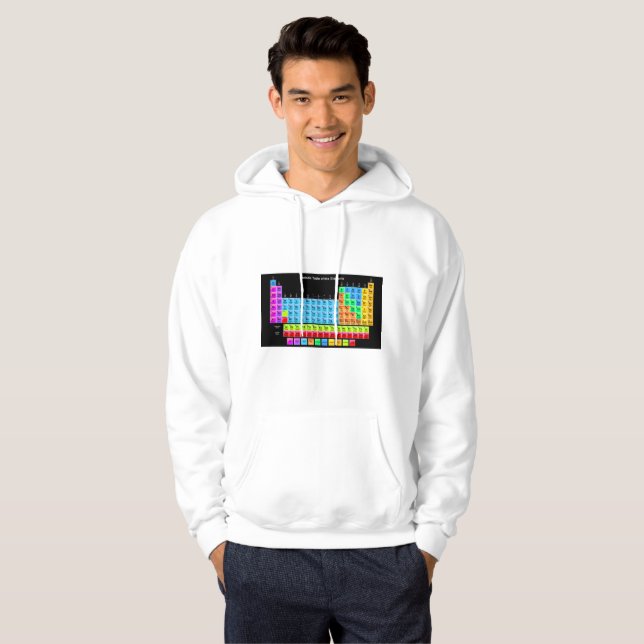 Sudadera Tabla periódica (Anverso completo)