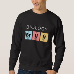 Sudadera Tabla Periódica Bruta De Los Elementos Ciencia 1