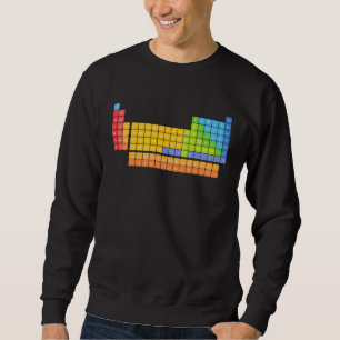 Sudadera tabla periódica con elementos reales dentro para n
