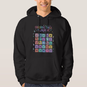 Sudadera Tabla periódica de magia de unicornio Regalo lindo