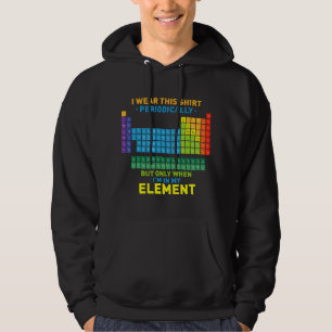 Sudadera Tabla Periódica de Química - Llevo esta periódicam