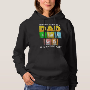 Sudadera Tabla Periódica De Un Papa I Luv Beer Un Fa Cientí