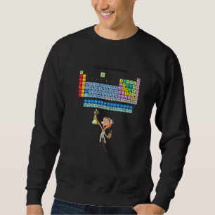 Sudadera Tabla Periódica Química De Elementos Diseño Gráfic