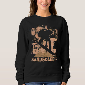 Sudadera Tablas de arenismo Esquiador de arena Deporte de t