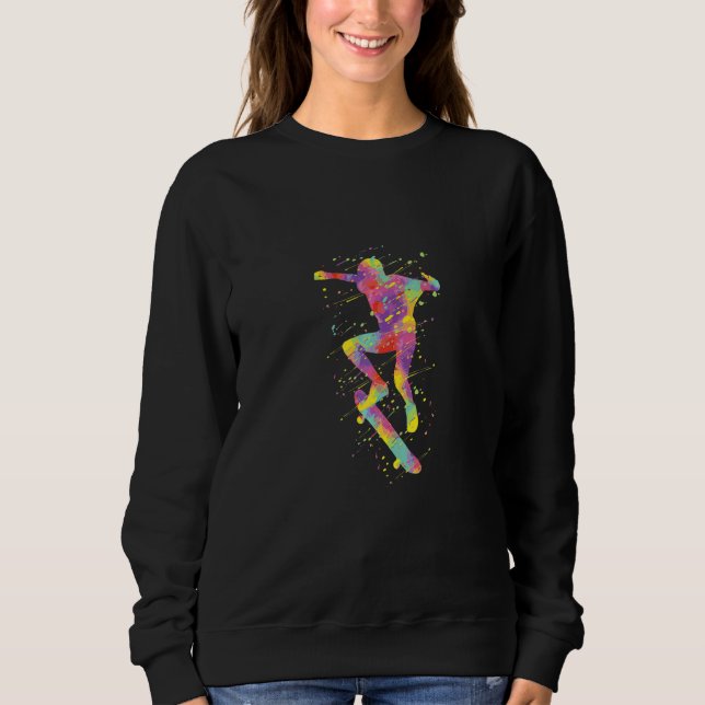 Sudadera Tablas de Skater Boy (Anverso)