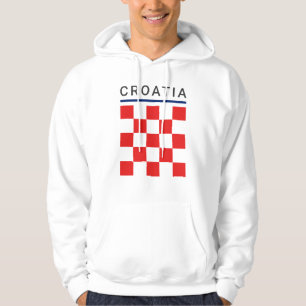 Sudadera Tablero de ajedrez de Croacia