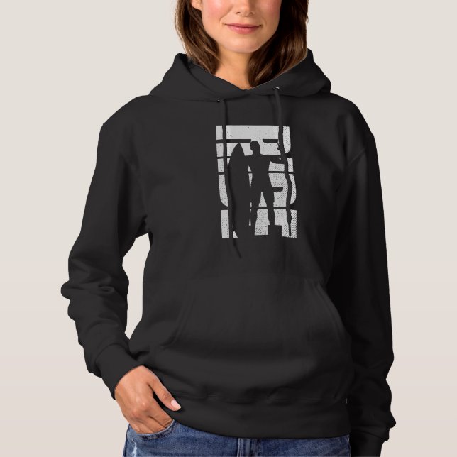 Sudadera Tablero de Surf Atardecer de Surf Retro 1 (Anverso)