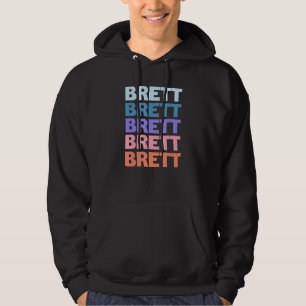 Sudadera Tablero de texto repetido moderno