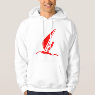Sudadera Tablero de vela - Rojo