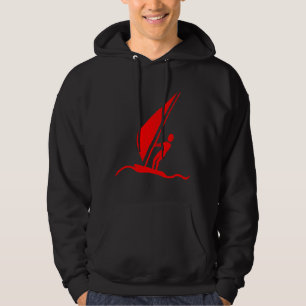 Sudadera Tablero de vela - Rojo