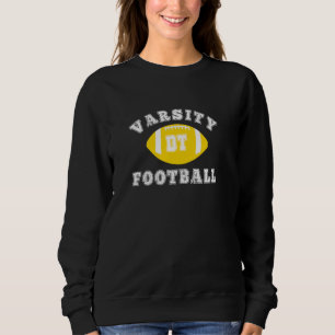 Sudadera Tackle defensivo del equipo de fútbol universitari