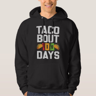 Sudadera Taco Alrededor de 100 Días de Escuela Taco Maestr