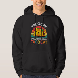 Sudadera Taco Ca Niños Deletreado al Revés Tacocat Mexican