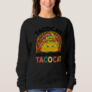 Sudadera Taco Cat Deletreado Al Revés Es Tacocat Niños Juve