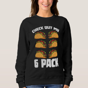 Sudadera Taco de entrenamiento de tacos de seis paquetes de