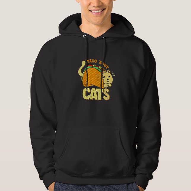 Sudadera Taco de gato castigado (Anverso)