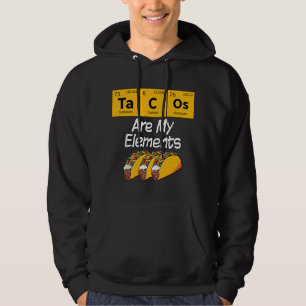 Sudadera Taco Divertido Meme de Química Cita Tabla Periódic