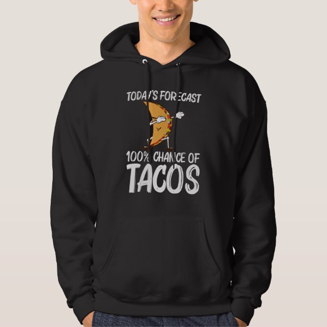 Sudadera Taco For Men Women Mexican Street Food Dish (Anverso)