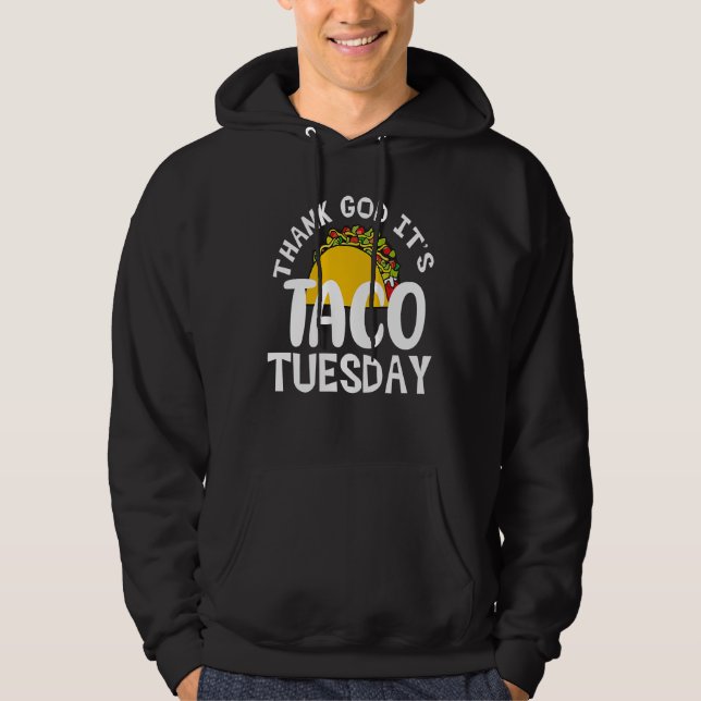 Sudadera Taco Tuesday Cinco de Mayo For Men Women  Mexican (Anverso)
