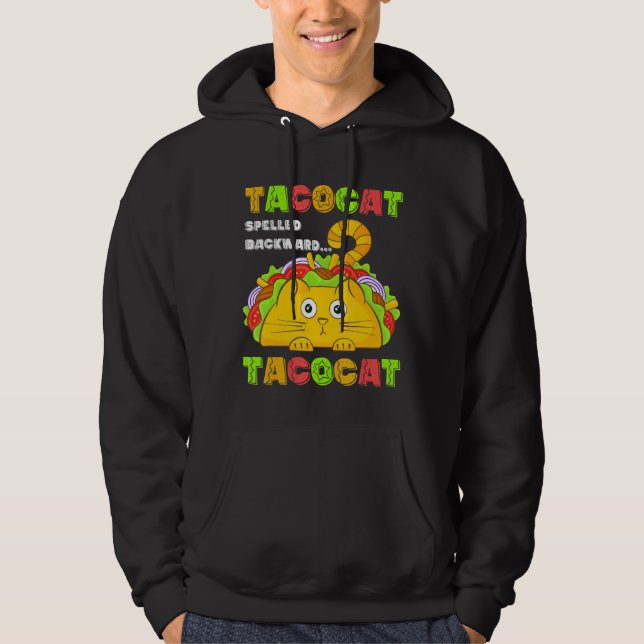 Sudadera Tacocat Costume Cat Taco Kitty Tacos Para Mujeres (Anverso)
