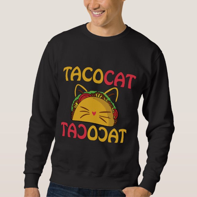 Sudadera Tacocat - Gracioso gato taco (Anverso)