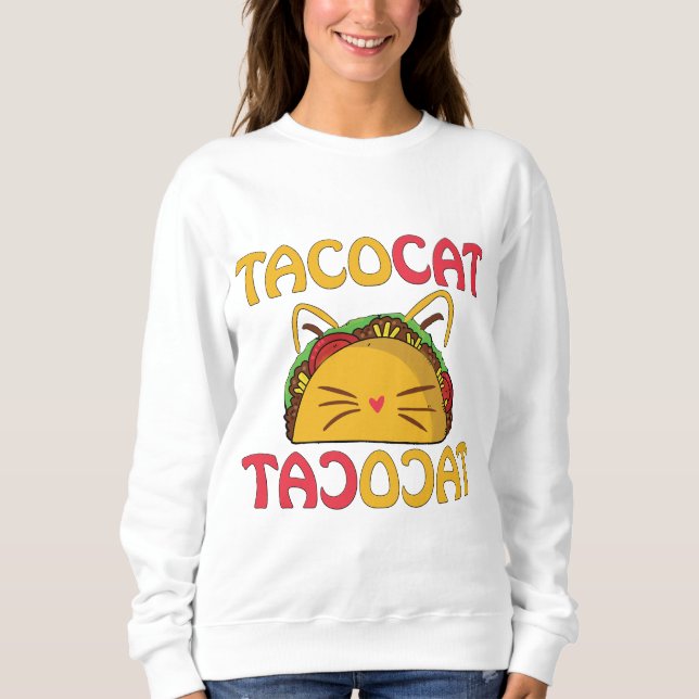 Sudadera Tacocat - Gracioso gato taco (Anverso)