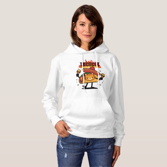 Sudadera Tacocat Spelled Back Is Tacocat (Anverso completo)