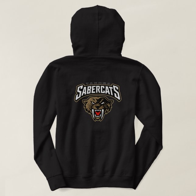 Sudadera Tacoma Sabercats Modern Hoodie (Reverso del diseño)