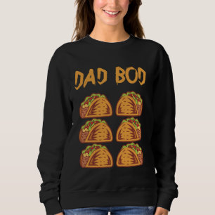 Sudadera Tacos de músculo falso divertidos para hombres con