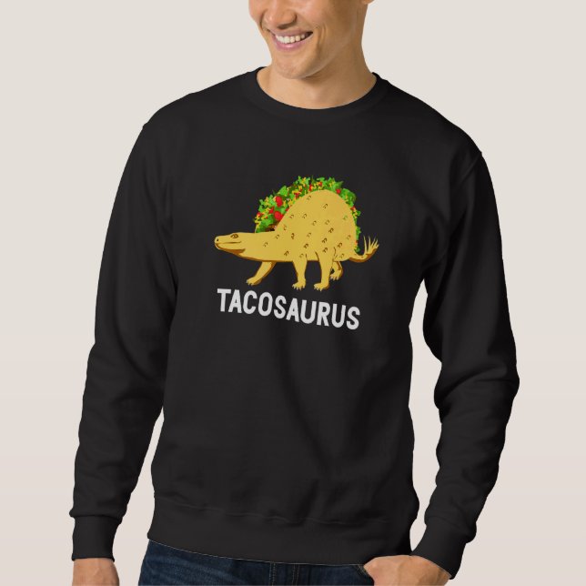Sudadera Tacosaurus Rex  Cinco De Mayo Comida de Dinosaurio (Anverso)