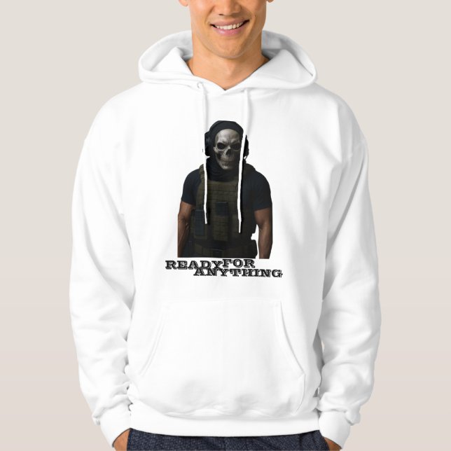 Sudadera Tactical Elite Skull Sweatshirt - Precisión sigilo (Anverso)