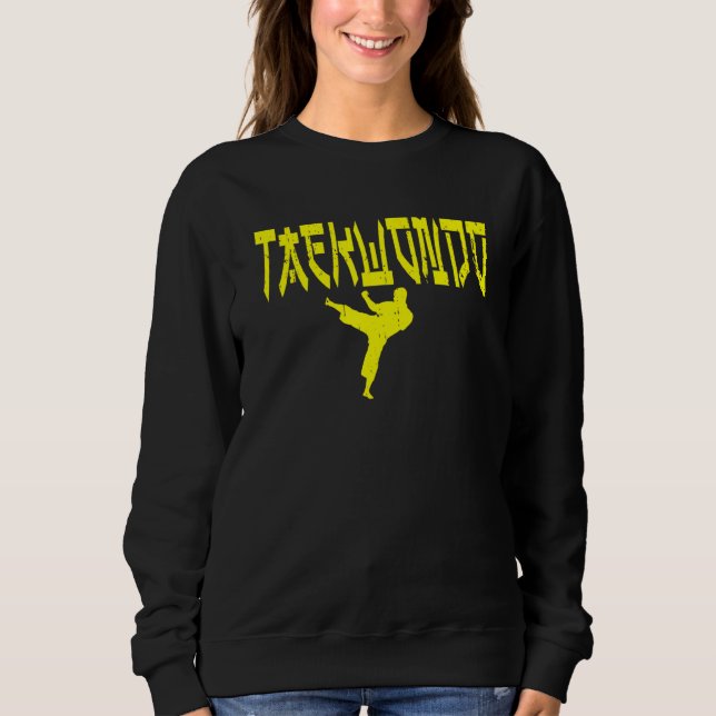Sudadera Taekwondo, artista marcial (Anverso)