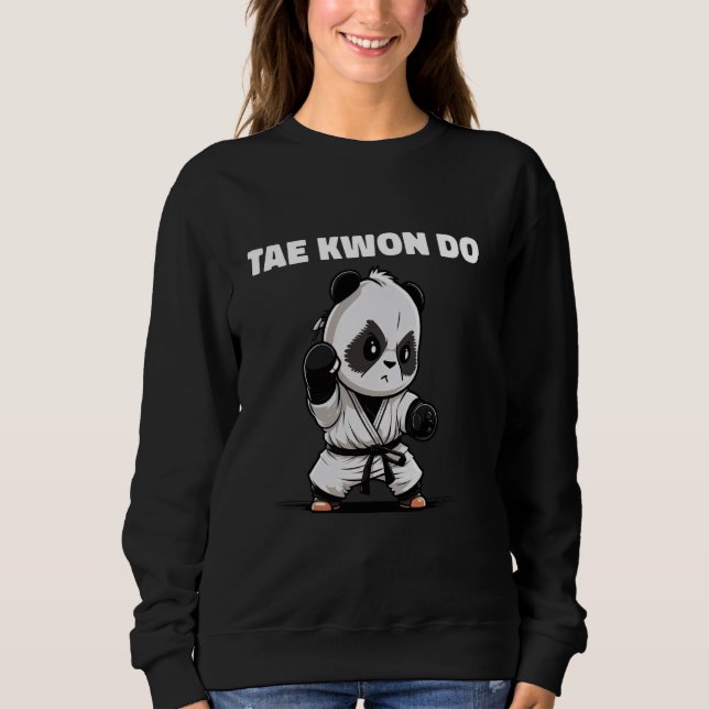 Sudadera Taekwondo Panda (Anverso)