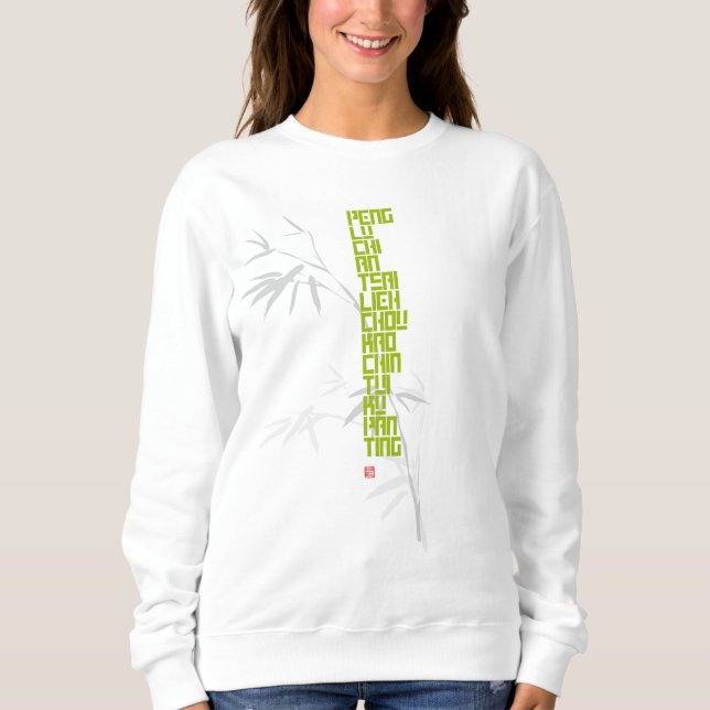 Sudadera Tai Chi 13 posturas (Anverso)