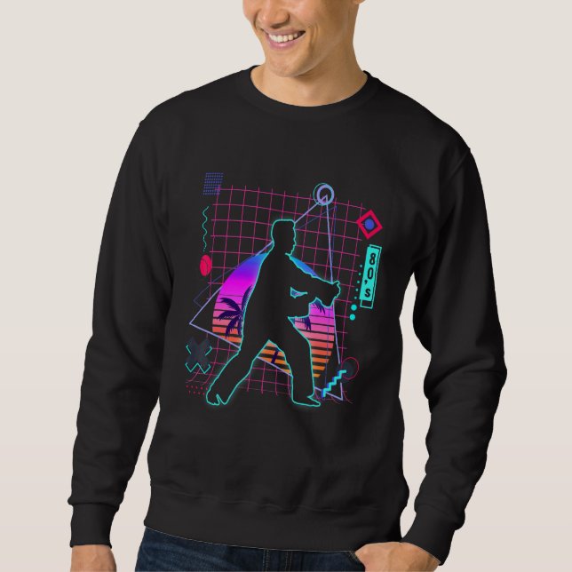 Sudadera Tai Chi Aesthetic Vaporwave 80 Estilo Tai Chi Mart (Anverso)