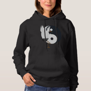 Sudadera Tai Chi Grulla Blanca Yin Yang Qi Gong Chino Blanc
