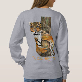Sudadera Tai Chi Qigong Tiger Icónica Pintura de percepción