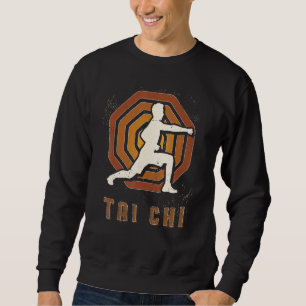 Sudadera Tai Chi Vintage Retro Clásico Deporte Amor