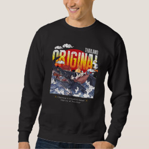 Sudadera Tailandia original cococodrilo cocodrilo laguna Ch