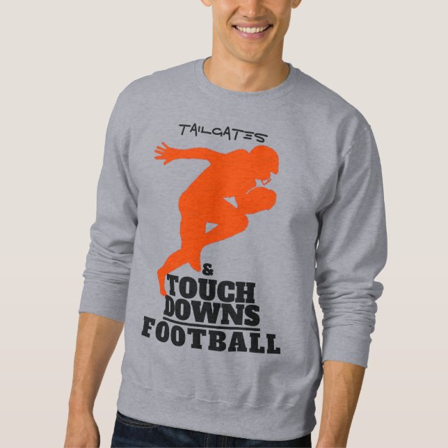 Sudadera Tailgates y golondrinas en el fútbol (Anverso)