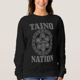 Sudadera Taino Nation Sun Vintage Puerto Rico Boricua Taina