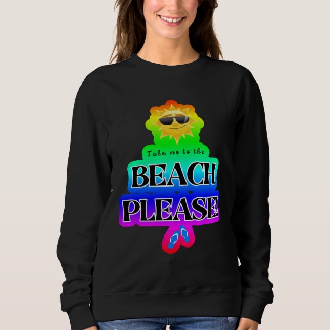 Sudadera Take Me to the Beach Please Cruise Group (Anverso)