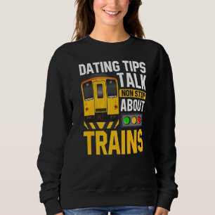 Sudadera Talk Nonstop Acerca Del Ingeniero De Tren Ferrovia