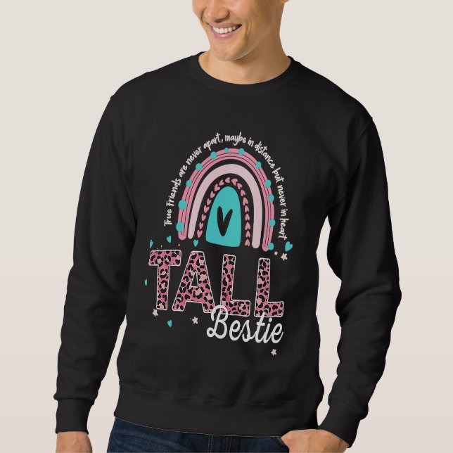 Sudadera Tall Bestie Short Bestie For Women & Matching Shor (Anverso)